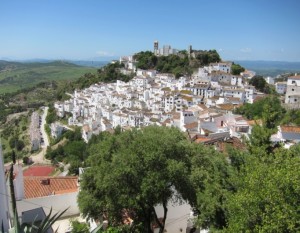 Casares Playa, pretty Andalucian white village, Costa Del sol